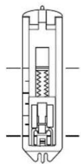 TOYOTA ECO15CJ - Alignez la ligne séparatrice du pied-de-biche pour boutonner la plus proche de vous sur la ligne guide et abaissez le pied-de-biche jusqu'à la ligne de départ de la couture sur le tissu. - 9