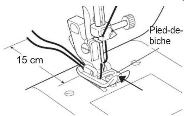 TOYOTA ECO15CJ - Tirer le fil inférieur - 5
