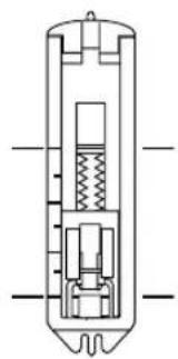 TOYOTA ECO15CJ - Alignez la ligne séparatrice du pied-de-biche pour boutonner la plus proche de vous sur la ligne guide et abaissez le pied-de-biche jusqu'à la ligne de départ de la couture sur le tissu. - 7