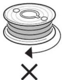 TOYOTA ECO15CJ - Enfilage du fil inférieur - 5