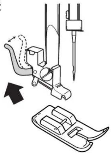 TOYOTA DECO226 - Changement du pied-de-biche - 1