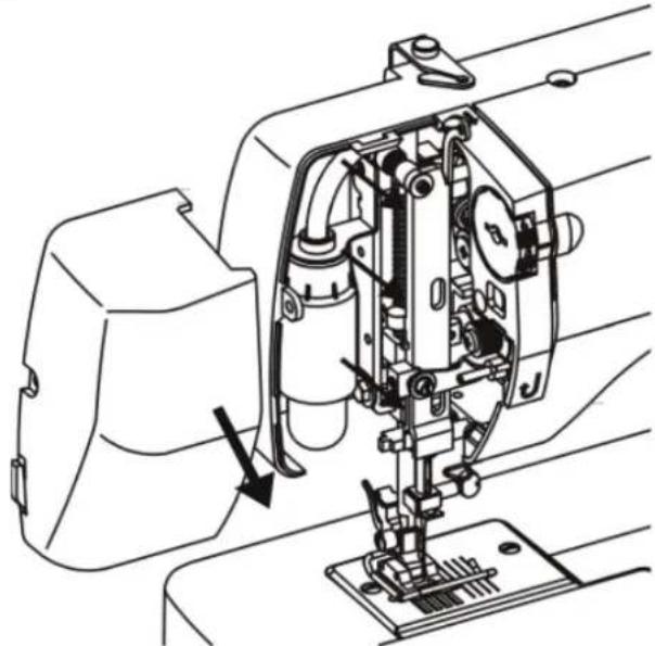 MEDION MD 17187 - Ölen des Maschine hinter der Frontklappe - 1