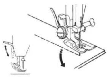 MEDION MD 17187 - Retirer le tissu de la machine à coudre - 1