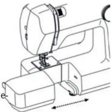 LIFETEC MD 13343 - Mettre en place et retirer la table-rallonge - 1