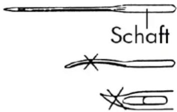 LIFETEC MD 13343 - Auswahl der richtigen Nadel - 1