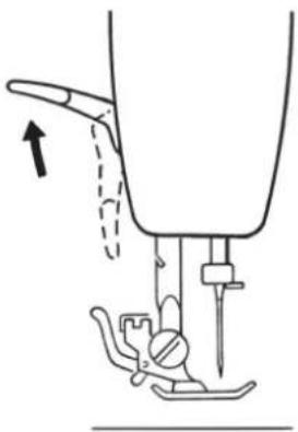 LIFETEC MD 13343 - Entfernen und Einsetzen des Nähfußes - 1