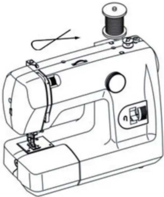 LIFETEC MD 13343 - Opspoelen van de onderdraadspoel - 2