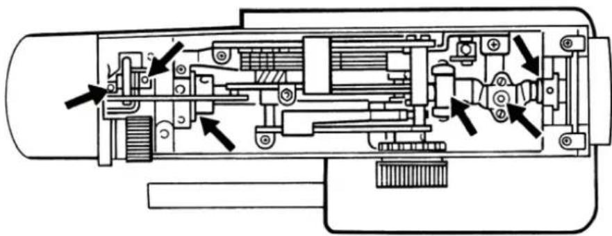 LIFETEC MD 13343 - Lubrifi cation des parties inférieure et supérieure de la machine - 1