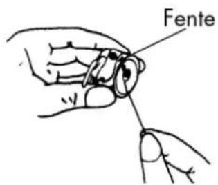 LIFETEC MD 13343 - Charger le fi l dans la boîte à canette - 1