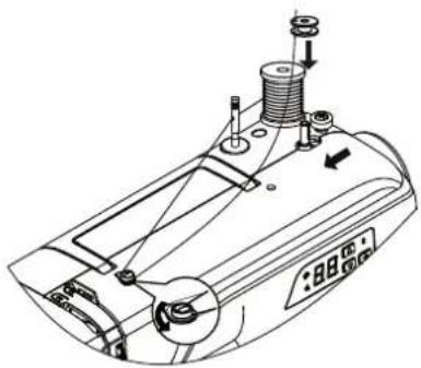 MEDION MD 16661 - Bobinage de la canette de fi l inférieur - 1