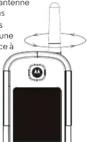 MOTOROLA O202 - PORTÉE DU COMBINÉ - 1