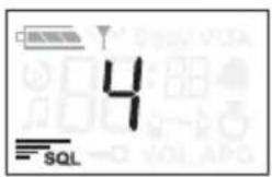 TOPCOM Twintalker 4710 Duo Combi Pack - Squelch level selection - 1