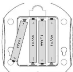 TOPCOM Babyviewer KS4240 - Inserimento delle batterie nell'unità bambino - 2