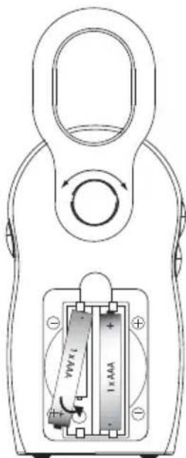TOPCOM Babytalker 2000 V2 - Instalação das pilhas naunities doadulto - 1