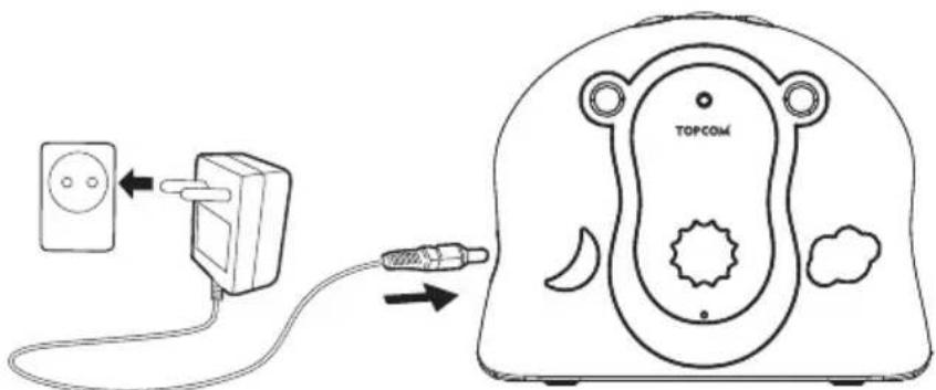 TOPCOM Babytalker 2000 V2 - Stromversorgung der Babyeinheit - 1