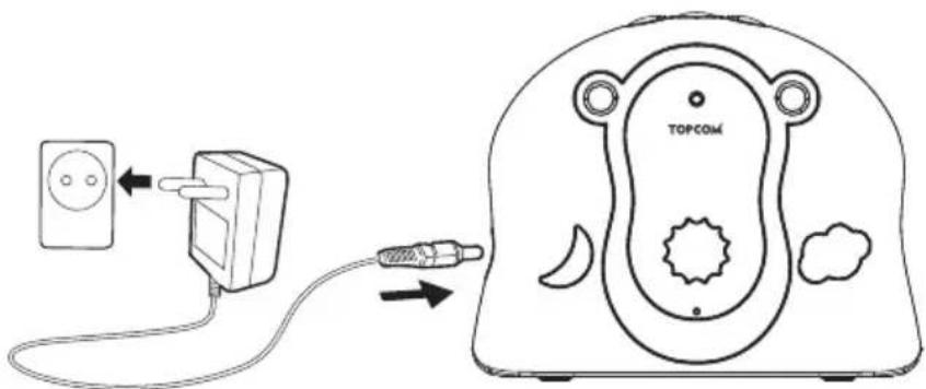TOPCOM Babytalker 2000 V2 - Alimentation de l'unité Bébé - 1