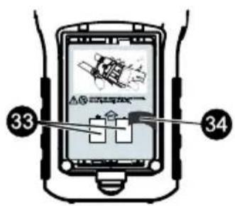 SILVERCREST PMR1200 - Insertion de la batterie rechargeable / des piles classiques - 2