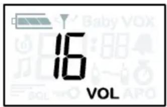 SILVERCREST PMR1200 - Réglage du volume - 1