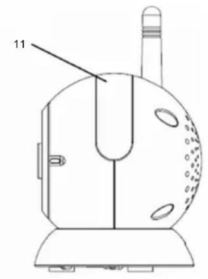 KONIG HCBM51 - IMMAGINE DELL'UNITA VIDEOCAMERA - 2