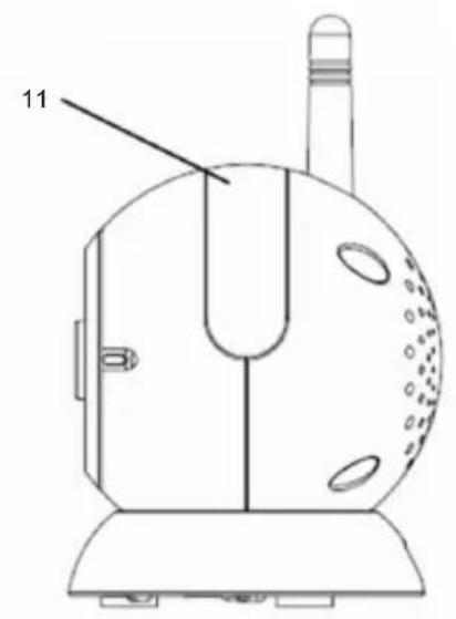 KONIG HCBM51 - BILDE AV KAMERAENHET - 2