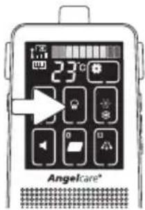 ANGELCARE AC701 - Pour allumer la veilleuse : - 1