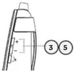 ANGELCARE AC701 - EINSTELLUNG DES TEMPERATURBEREICHS: - 3