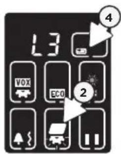 ANGELCARE AC701 - TO ADJUST THE SENSOR PAD SENSITIVITY LEVEL: - 2