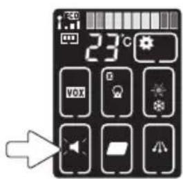 ANGELCARE AC701 - DEAKTIVIEREN DER STUMMSCHALTUNG: - 1