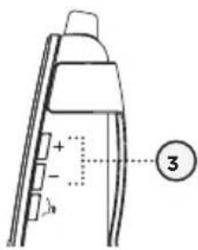 ANGELCARE AC701 - Pour régler le niveau de sensibilité du(es) detecteur(s) de mouvements: - 2