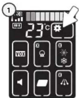 ANGELCARE AC701 - TO SET TEMPERATURE RANGE: - 1