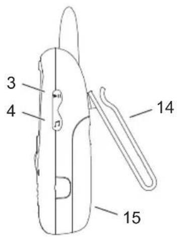 Amplicomms Watch and Care V100 - Moniteur (récepteur) - 3