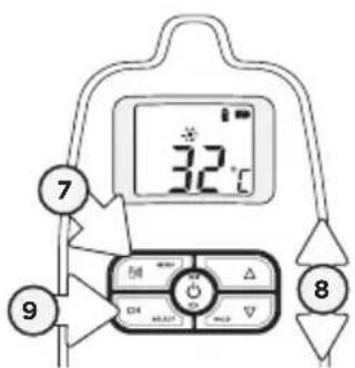 ANGELCARE AC403 - EINSTELLUNG DES TEMPERATURBEREICHS: - 4