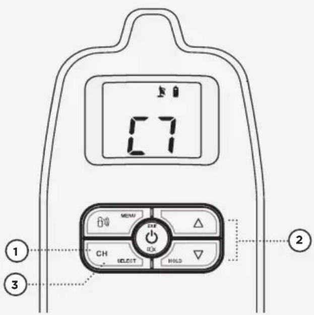 ANGELCARE AC403 - KANALAUSWAHL - 1