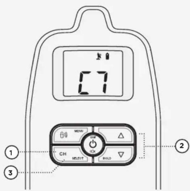 ANGELCARE AC403 - CHANNEL SELECTION - 2