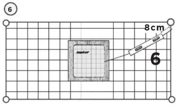 ANGELCARE AC403 - - INSTALL THE SENSOR PAD ON THE MATTRESS SUPPORT - 4