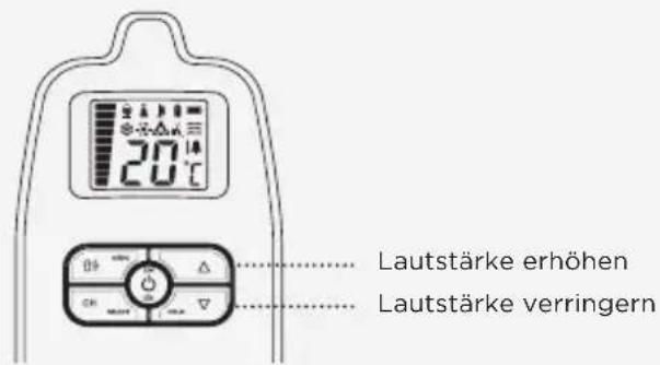 ANGELCARE AC403 - ANPASSEN DER LAUTSTÄRKE TEMPORÄRE STUMMSCHALTUNG - 1