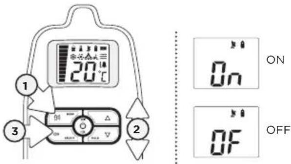 ANGELCARE AC403 - TO ACTIVATE THIS FUNCTION: - 1
