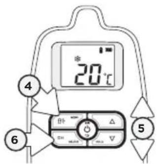 ANGELCARE AC403 - HET TEMPERATUURBEREIK INSTellen: - 3