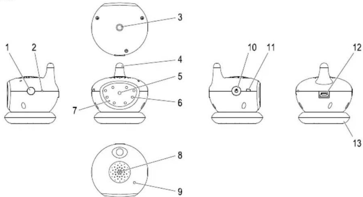 SWITEL BCF 850 - Kamera - 1