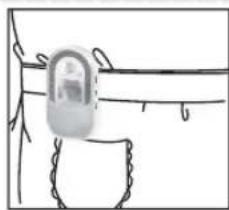 OREGON SCIENTIFIC BBR212 - CLIP DE CEINTURE / COURROIE - APPAREIL PARENTS SEULEMENT - 1