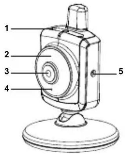 FOSCAM FBM2307 - Figures and Quick Guide/Figures et Guide d'utilisation rapide /Figuras y guía rápida/Abbildungen und Schnellanleitung /Figure e Guida rapida - 1