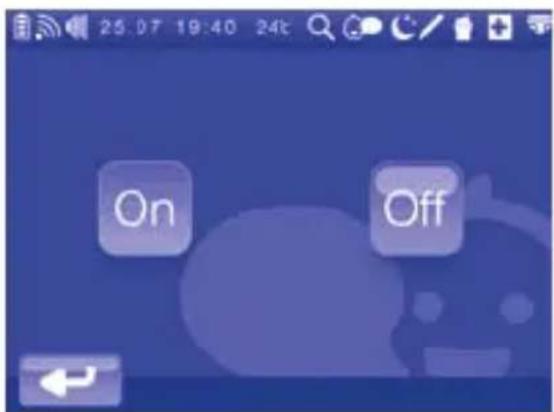 CHICCO Top Digital Video Baby Monitor - Impostazione Funzione Attivazione Vocale - 6