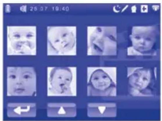 CHICCO Top Digital Video Baby Monitor - Supprimer des photos - 2