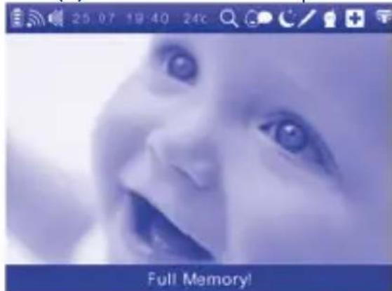 CHICCO Top Digital Video Baby Monitor - Funktionen Filminspelning och Filmgalleri - 1