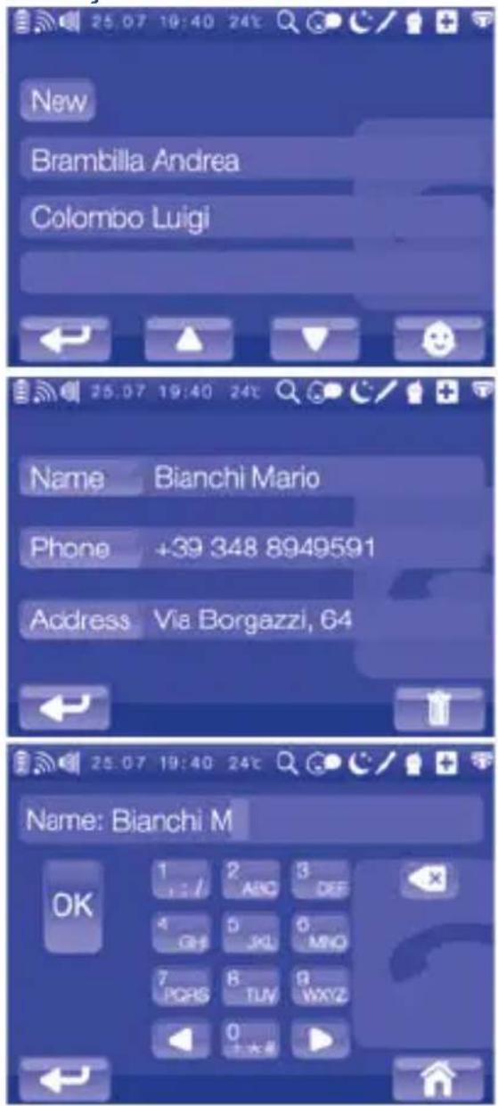 CHICCO Top Digital Video Baby Monitor - Criação de um novo contacto - 3