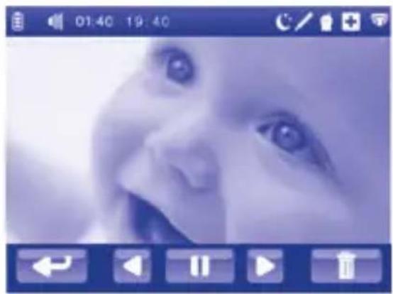 CHICCO Top Digital Video Baby Monitor - Διαγραφή φωτογραφιών - 3
