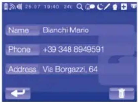 CHICCO Top Digital Video Baby Monitor - Criação de um novo contacto - 5