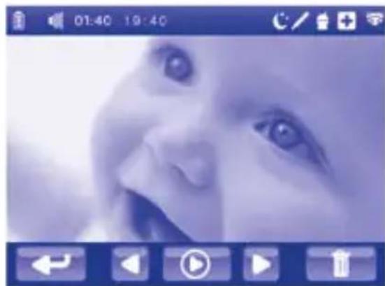 CHICCO Top Digital Video Baby Monitor - Eliminación de las fotos - 3