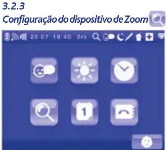 CHICCO Top Digital Video Baby Monitor - Regulação da luminosidade do ecrã da unidade dos pais - 2