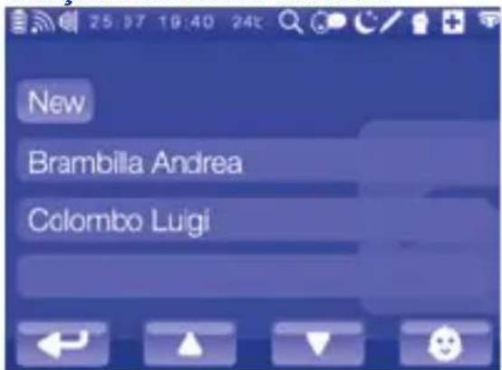 CHICCO Top Digital Video Baby Monitor - Criação de um novo contacto - 1
